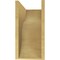 Ekena Millwork 9"W x 18"D x 18"H Classic Carmel Rough Cedar Woodgrain TimberThane Corbel, Primed Tan CORUR09X18X18CARRCPR - alternate 3